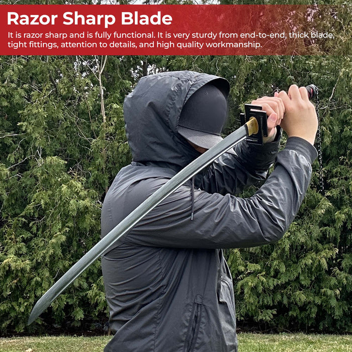 Handmade Japanese Ichigo Tensa Manga Functional Sword
