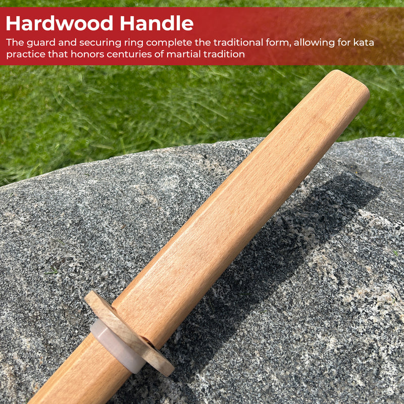 Handmade Wooden Daito Japanese Practice Sword