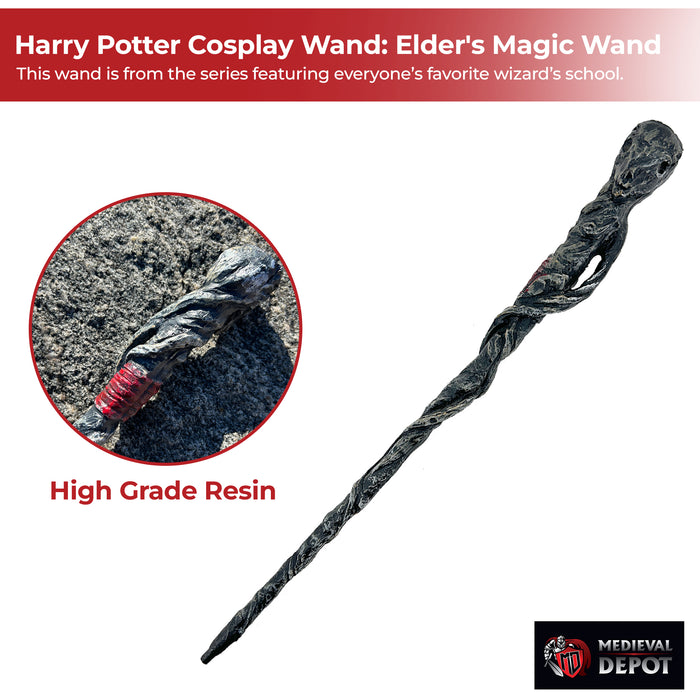 Harry Potter Cosplay Wand: Replica of Elder's Magic Wand