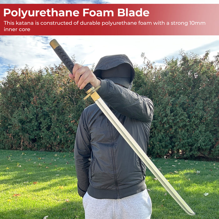 Hitsugaya Toshiro Hyorinmaru Anime Black Foam Cosplay Katana Sword