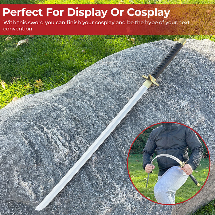 Hitsugaya Toshiro Hyorinmaru Anime Black Foam Cosplay Katana Sword