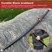 Handmade Tanjiro Flame Sword