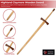 Highland Claymore Wooden Sword