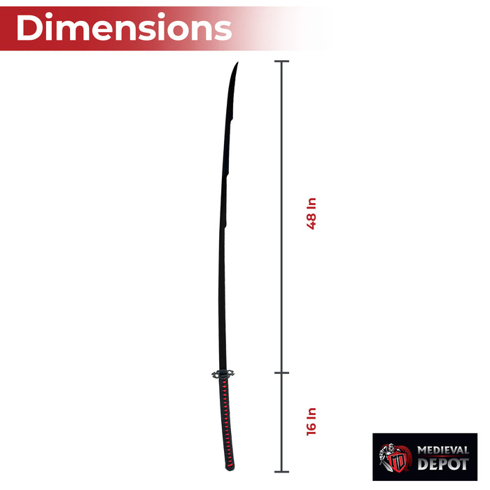 Ichigo Ultimate Majestic Tensa Zangetsu Bankai - 68 Inches Overall