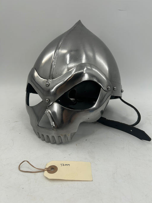 Skull Crusher Knight Helmet – Skeleton Face Plate Helmet