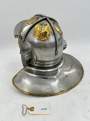 Roman Imperial Gallic Helmet – 18 Gauge Steel with Brass Accents