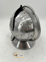 Close Helmet with Barred Grill Visor – 16 Gauge Steel