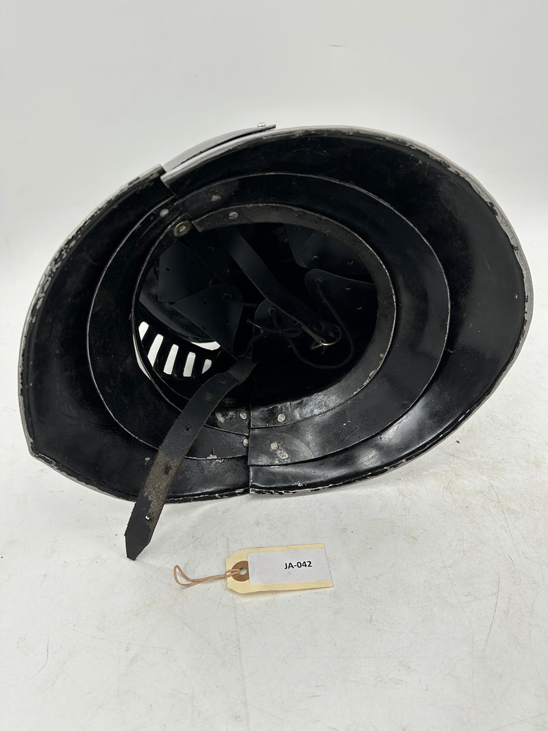 Late 16th Century Close Helmet – 16 Gauge Steel with Articulated Visor and Neck Guard