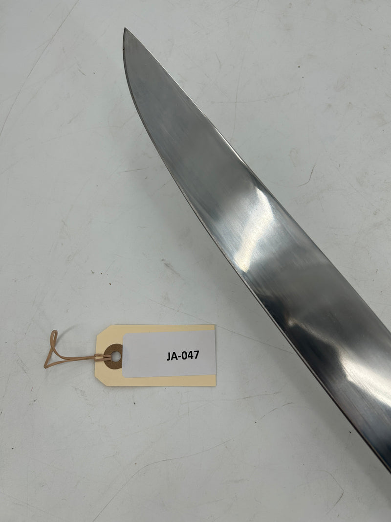 Cold Steel Hungarian Saber 1055 Carbon Steel Blade with Leather Scabbard