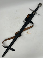 Sword of Robert the Bruce – Windlass Steelcrafts – High Carbon Steel Blade with Lion of Scotland Scabbard and Belt