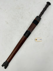 Han Dynasty-Style Chinese Jian Sword – Folded Carbon Steel Blade with Hardwood Scabbard