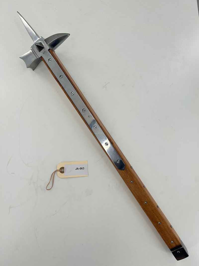 Windlass Steelcrafts Medieval Knight War Hammer – Carbon Steel Head with Hardwood Haft and Langets