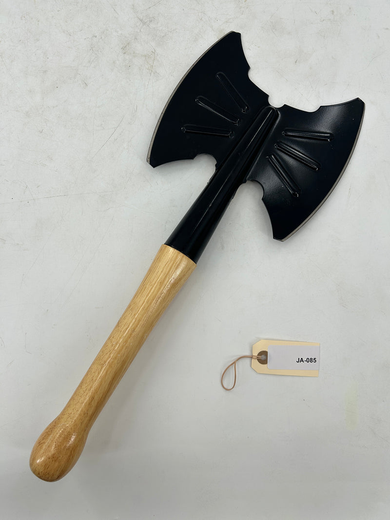 Cold Steel Bad Axe – 1055 Carbon Steel Double-Bit Throwing Axe with Hardwood Handle