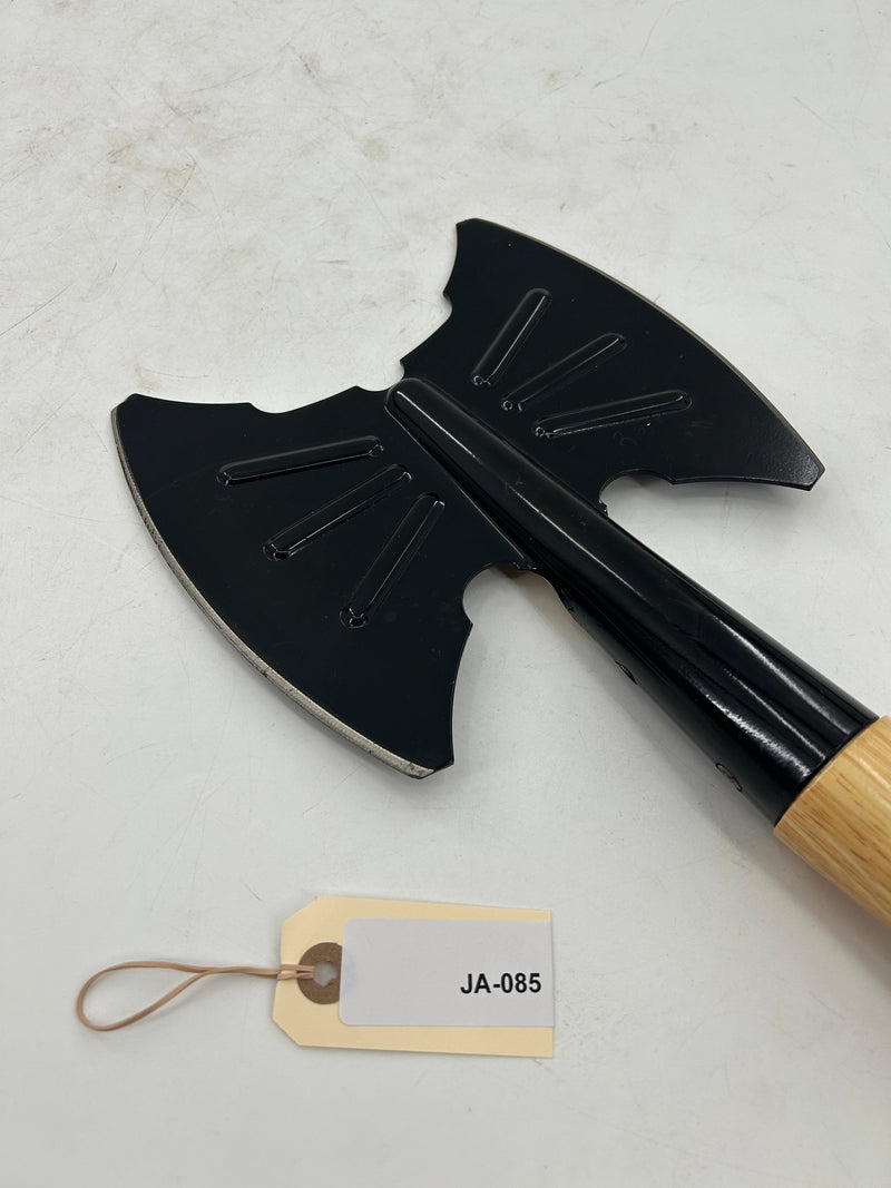 Cold Steel Bad Axe – 1055 Carbon Steel Double-Bit Throwing Axe with Hardwood Handle