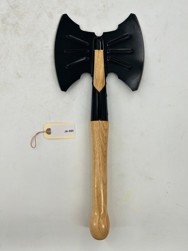 Cold Steel Bad Axe – 1055 Carbon Steel Double-Bit Throwing Axe with Hardwood Handle
