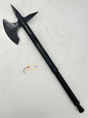 Windlass Battlecry Orleans Battle Axe – 1065 Carbon Steel Head with Blackened Hardwood Haft