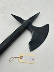Windlass Battlecry Orleans Battle Axe – 1065 Carbon Steel Head with Blackened Hardwood Haft