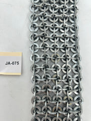 Double Ring Chainmail Impact Whip – 17.5-Inch Heavy Blunt Force Weapon