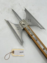Double-Bitted Battle Axe with Detachable Dagger 