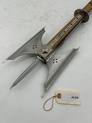 Double-Bitted Battle Axe with Detachable Dagger 