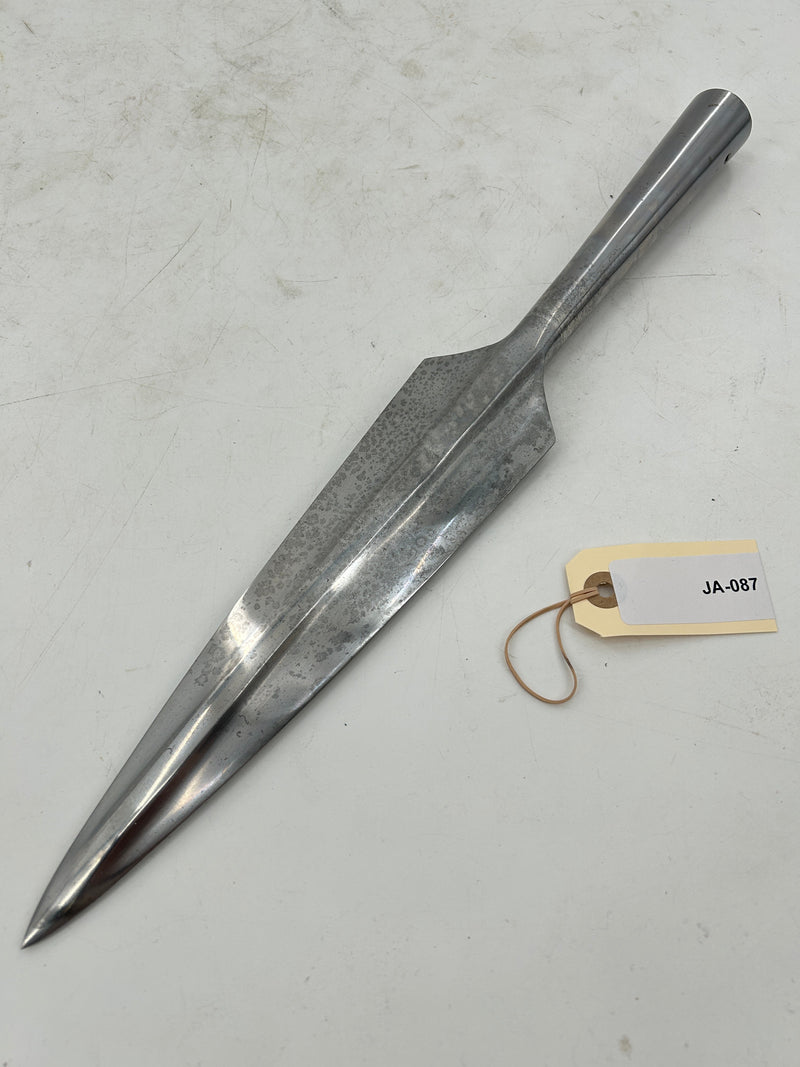 Windlass European Spear Head – Hand-Forged Carbon Steel with Integrated Socket