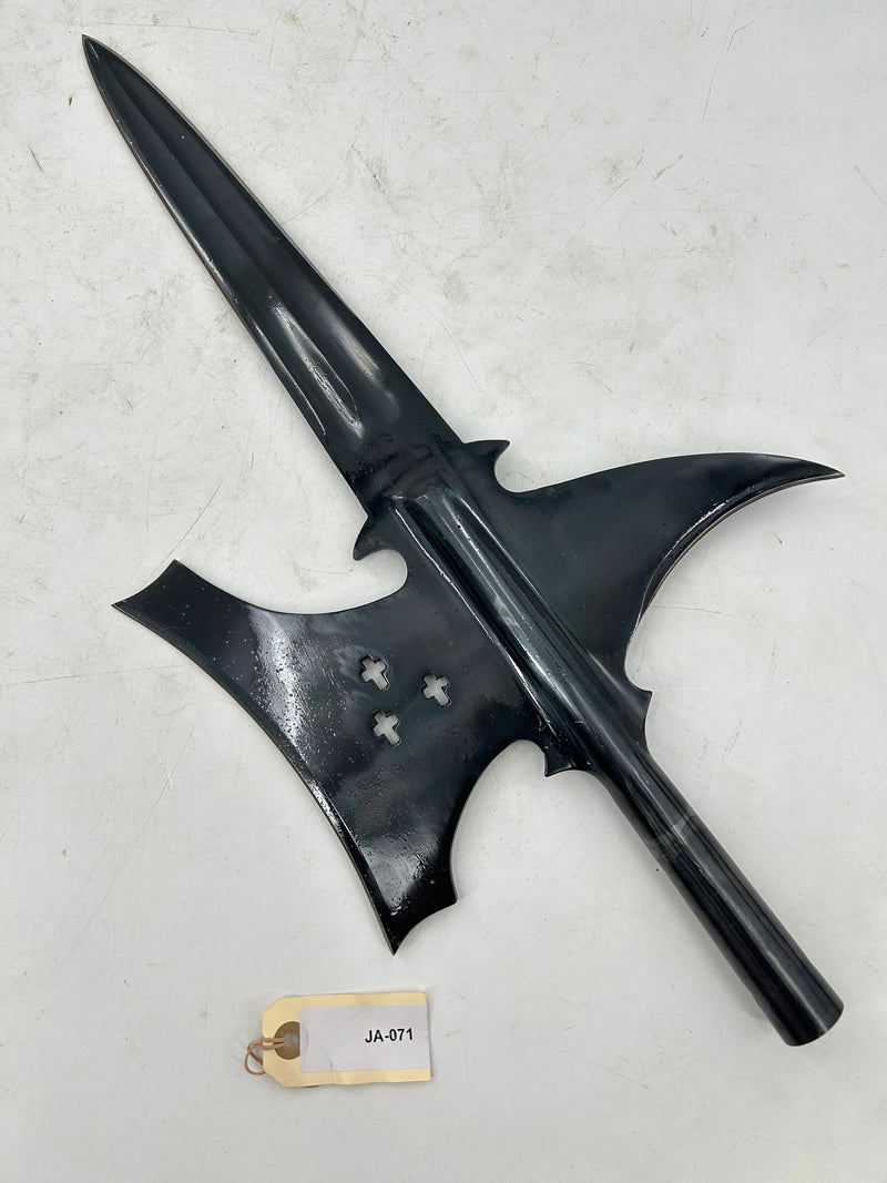Cold Steel MAA Sergeant's Halberd – Black Enamel Head with Hardwood Shaft