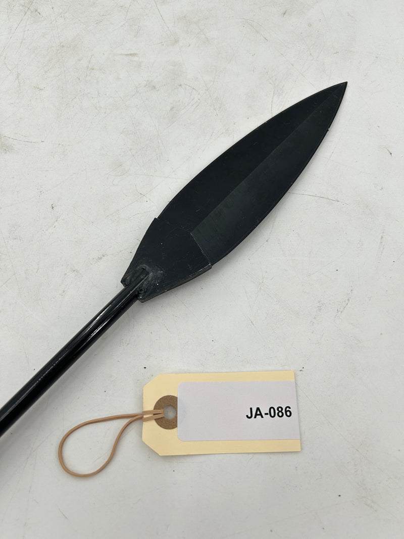 Cold Steel American Hunting Spear – SK-5 High Carbon Steel Head with Matte Black Finish