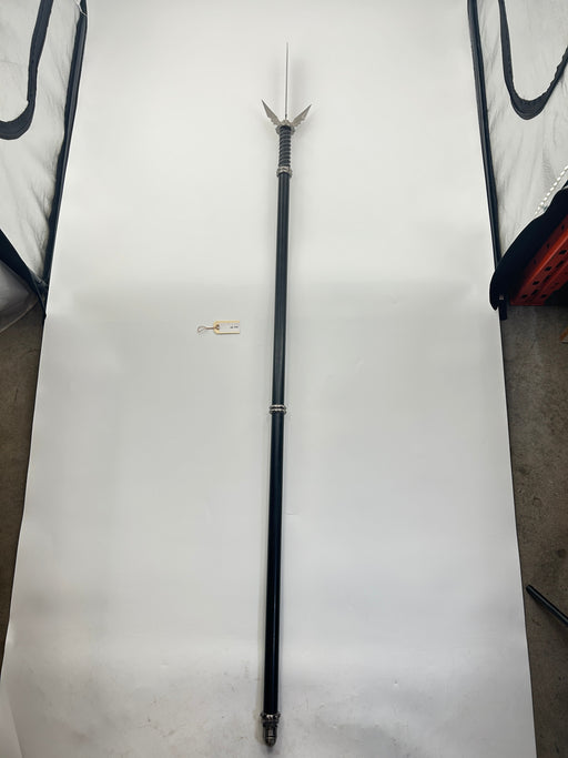 Overlord Spear – Triple-Bladed Battle Spear with Modular Staff