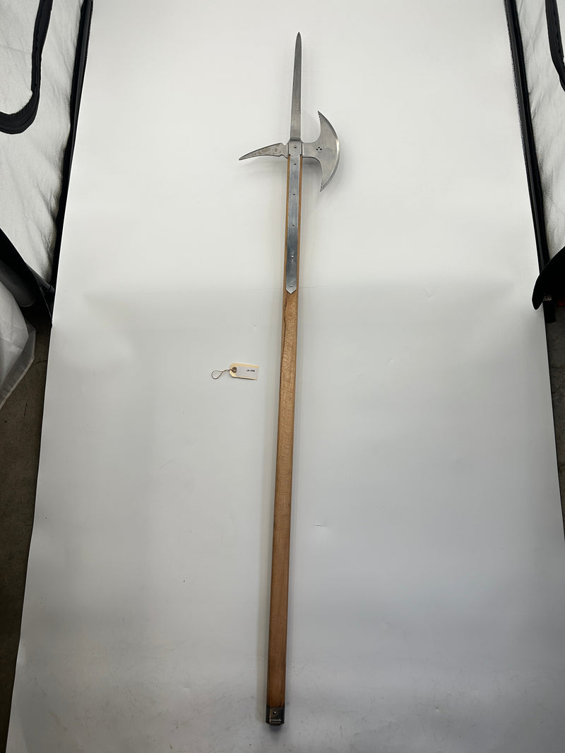 Windlass Steelcrafts Pole Axe – 67″ Battle-Ready Halberd-Style Polearm