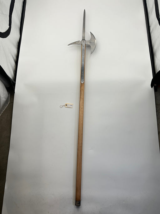 Windlass Steelcrafts Pole Axe – 67″ Battle-Ready Halberd-Style Polearm