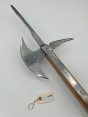Windlass Steelcrafts Pole Axe – 67″ Battle-Ready Halberd-Style Polearm