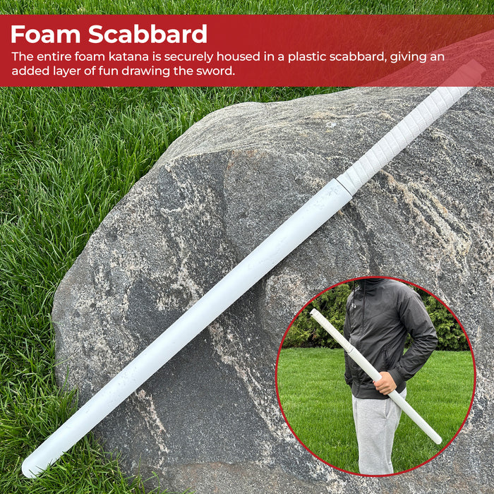 Inosuke Demon Slayer Foam Katana Sword With Scabbard