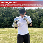 Iron Jaw Clamshell Gauntlets