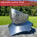 Ironclad Gothic Bevor with an Articulated Gorget