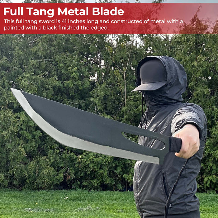 Japanese Anime Ichigo Kurosaki Zanpakuto Dual Wield 41" Sword