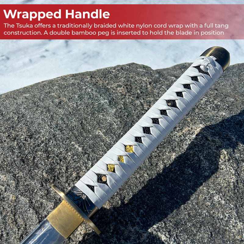 Japanese Hand Forged 1045 High Carbon Steel Katana Sword