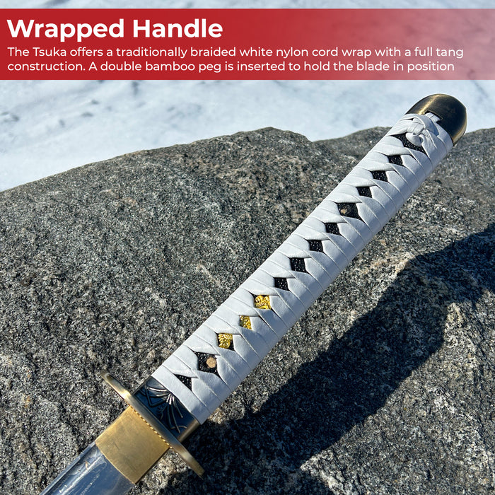 Japanese Hand Forged 1045 High Carbon Steel Katana Sword