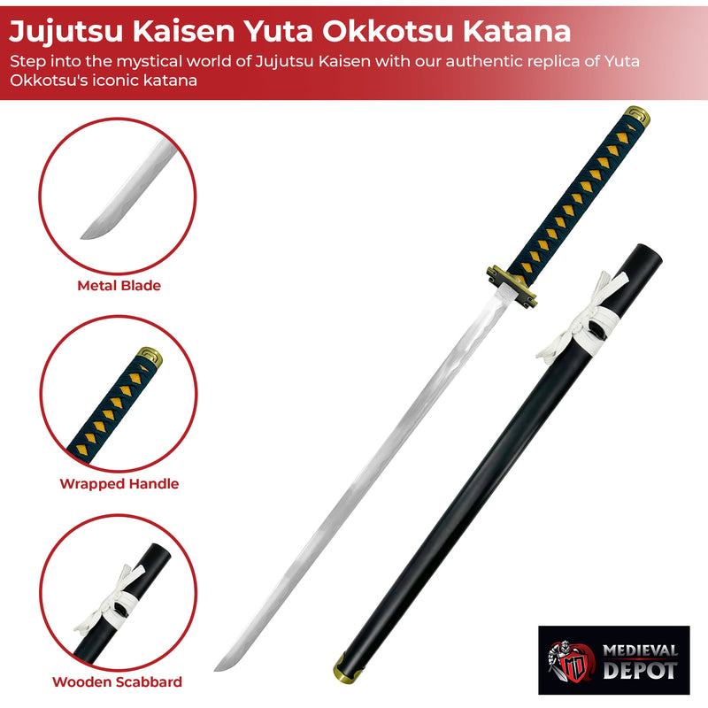Jujutsu Kaisen Replica Yuta Okkotsu Anime Katana