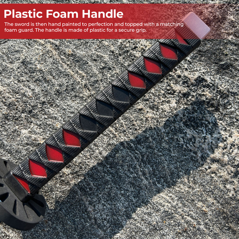 Tanjiro Kamado Demon Slayer Foam Katana Sword With Scabbard