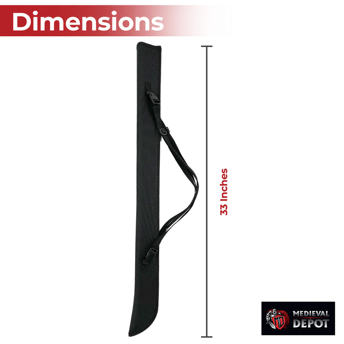 Katana Bokken Shinai Foam Sword Large Nylon Carrying Case