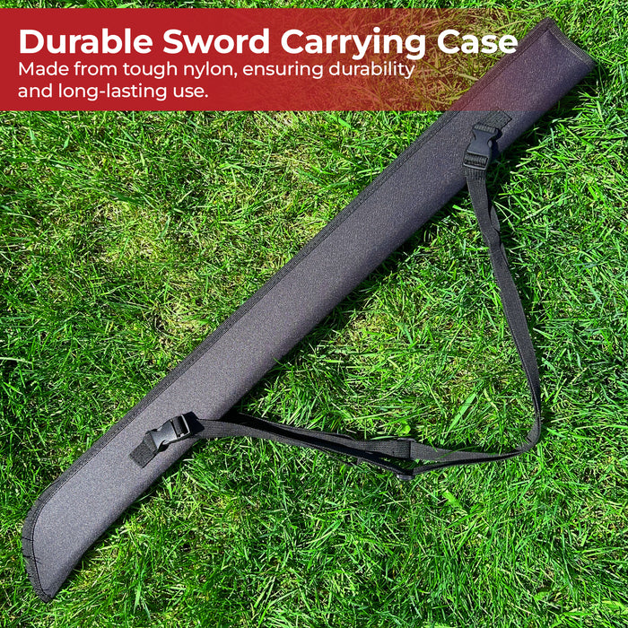Katana Bokken Shinai Foam Sword Large Nylon Carrying Case