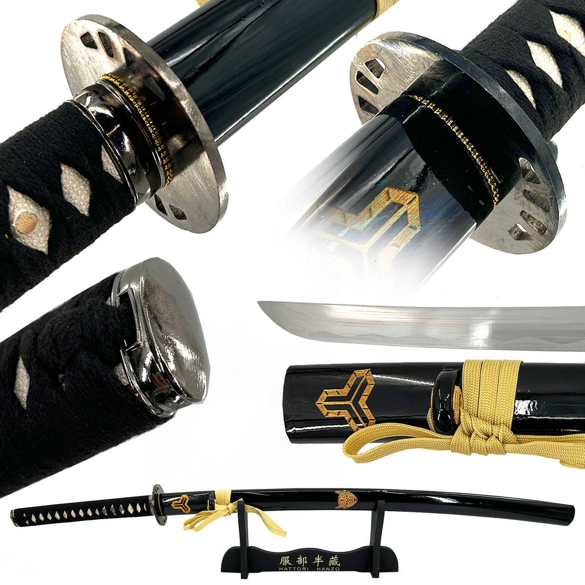 Kill Bill Handmade Hanzo Demon 1060 Carbon Steel Sword — Medieval