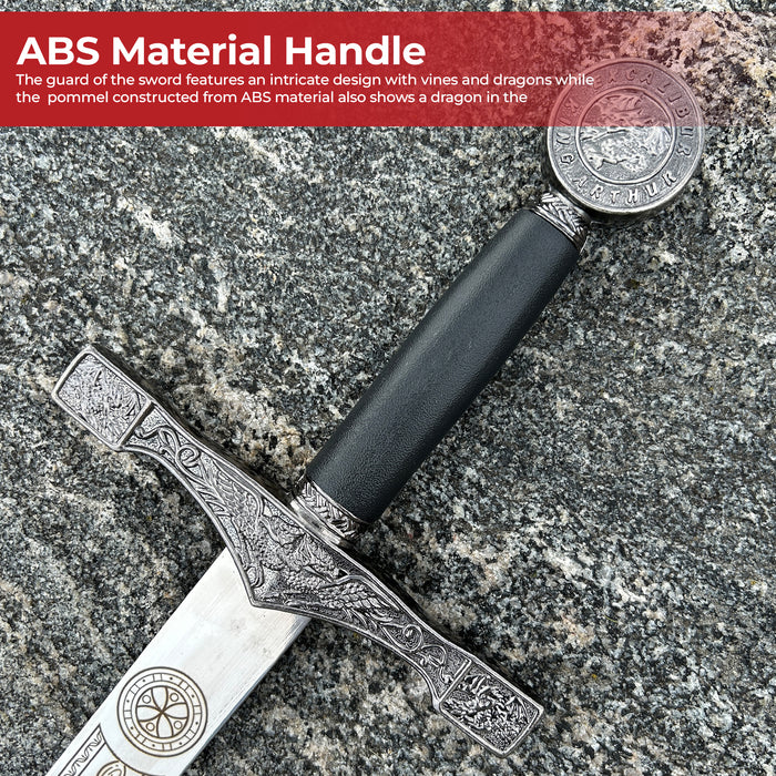 King Arthur Excalibur Replica Longsword - Silver
