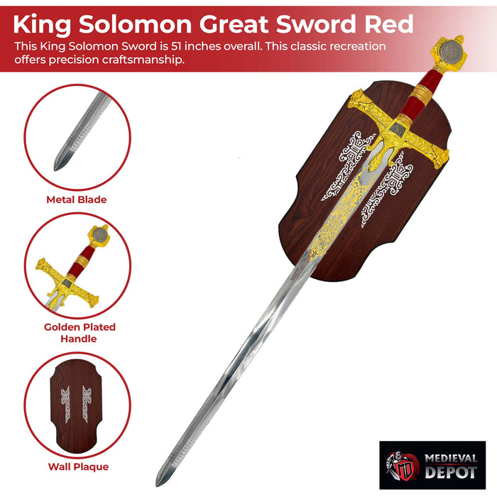 King Solomon Great Sword Red
