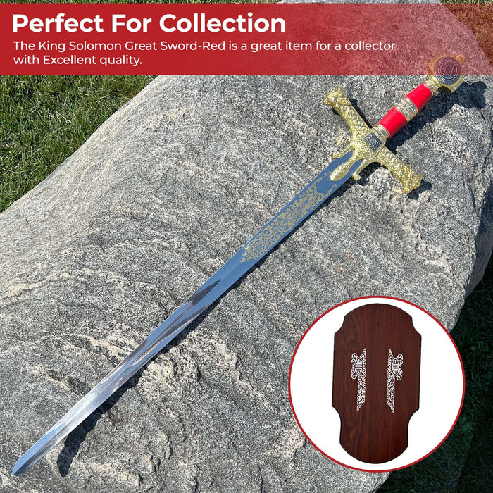 King Solomon Great Sword Red