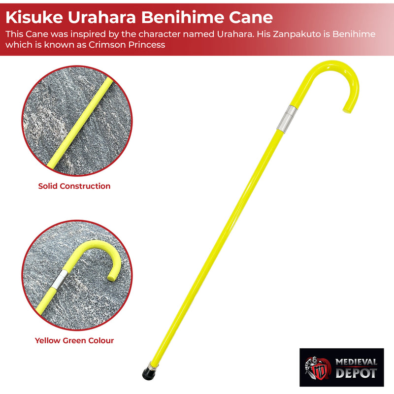 Kisuke Urahara Benihime Walking Street Style Cane