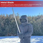 Katana of the Fallen Shogun - Skeleton Samurai Sword with Tokugawa Crest