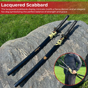 Kill Bill His and Hers Katana Set with Display Stand