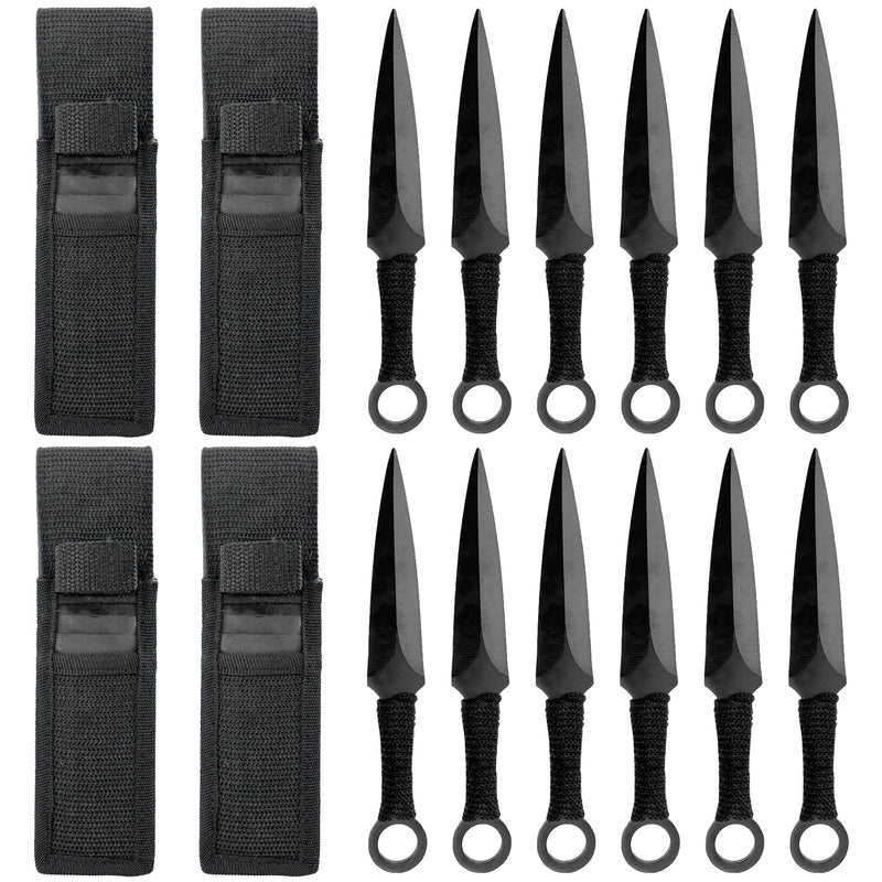 Kunai 12-Piece Throwing Knife Set