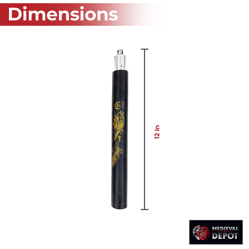 Laser Dragon Black Martial Arts Nunchaku